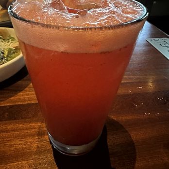 Five Four Restaurant & Drafthouse - Easy Livin' - rum, strawberry, lemon, rosemary syrup - Bars Near Me - Austin, Texas Five Four Restaurant & Drafthouse - Easy Livin' - rum, strawberry, lemon, rosemary syrup - Bars Near Me - Austin, Texas