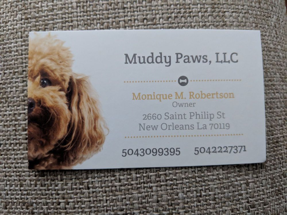 MUDDY PAWS 14 Reviews Pet Groomers 2660 Saint Philip St, New