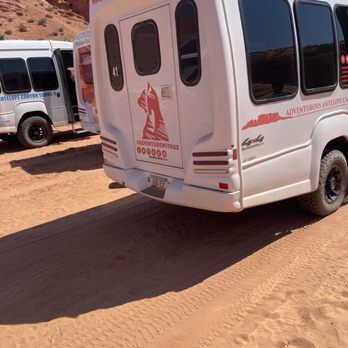 Adventurous Antelope Canyon Tours - Our transportation van/bus - Walking Tours Near Me - Page, Arizona Adventurous Antelope Canyon Tours - Our transportation van/bus - Walking Tours Near Me - Page, Arizona