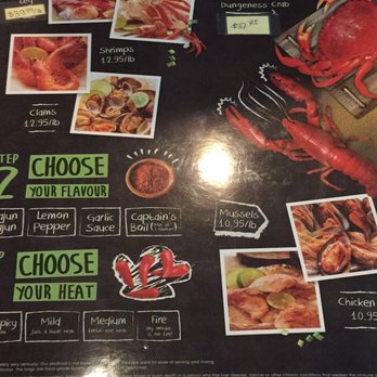 The Captain's Boil - menu - Cajun/Creole Near Me - Vancouver, British Columbia