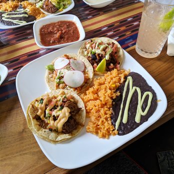 Green Coyote Cantina - brisket, chicken tinga, al pastor tacos on corn tortillas - Mexican Near Me - Marietta, Georgia