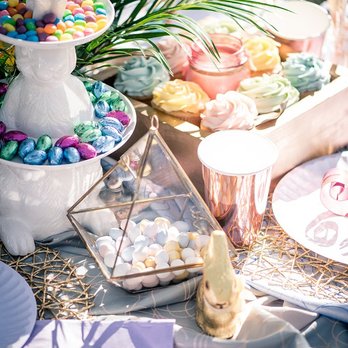 Enchantment Events & Decor - Bohemian Easter setup - Party Equipment Rentals Near Me - Austin, Texas Enchantment Events & Decor - Bohemian Easter setup - Party Equipment Rentals Near Me - Austin, Texas