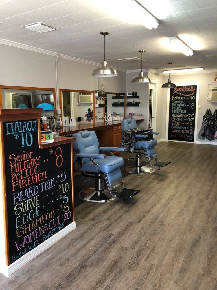 sweet's barber shop Logo