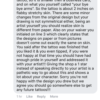Skeleton Skin Tattoo - This is how they respond to an unhappy customer! - Tattoo Near Me - Moundhouse, Nevada Skeleton Skin Tattoo - This is how they respond to an unhappy customer! - Tattoo Near Me - Moundhouse, Nevada