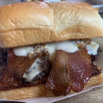 Dog Haus Biergarten - Stone Oak - Holy Aioli Burger - Burgers Near Me - San Antonio, Texas
