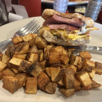 Little Jerry's - Marcelo's with ham yummy! - Breakfast & Brunch Near Me - Tacoma, Washington