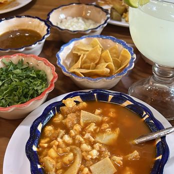 Menudería Guadalajara - Mini menudo, limonada and green chilaquiles - Mexican Near Me - Tijuana, BCN