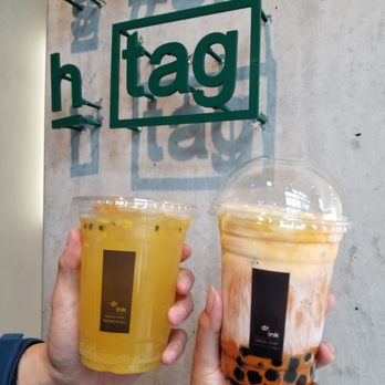 Dr.ink - Pineapple passion and thai tea brulee - Coffee & Tea Near Me - San Jose, California
