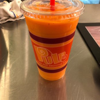 Pulp Juice And Smoothie Bar - Orange Ginger Elixir - Juice Bars & Smoothies Near Me - Willoughby, Ohio Pulp Juice And Smoothie Bar - Orange Ginger Elixir - Juice Bars & Smoothies Near Me - Willoughby, Ohio