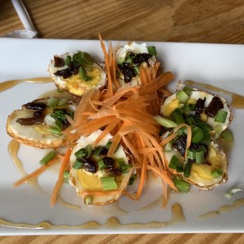 Mom's Siam - Thai Deviled Eggs - Thai Near Me - Richmond, Virginia Mom's Siam - Thai Deviled Eggs - Thai Near Me - Richmond, Virginia