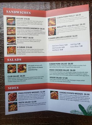 Menu photo 3 K shars Jacksonville, FL