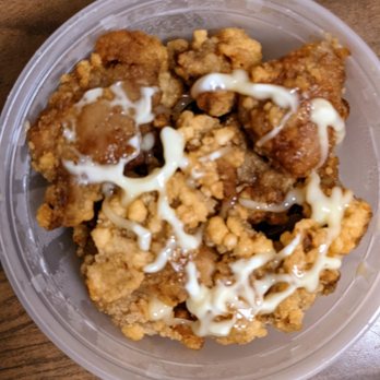 ShrimpMan - Popcorn chicken. I had originally ordered the crab salad with sesame sauce, but the place ran out. I got this item instead. - Seafood Near Me - Toronto, Ontario
