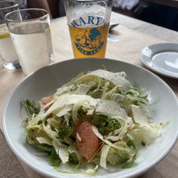 Fennel and citrus salad. Fennel and citrus salad.
