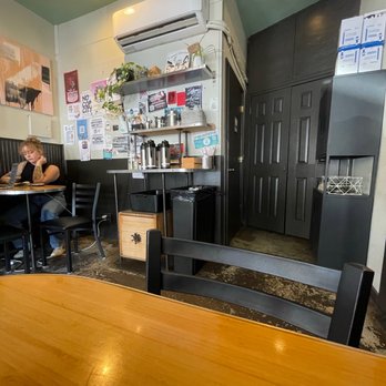 Lamplighter Coffee Roasters - Inside where there's seating for 10.... Maybe 12. - Coffee & Tea Near Me - Richmond, Virginia