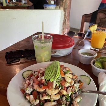 El Capitán - Shrimp ceviche - Seafood Near Me - Tulum, ROO