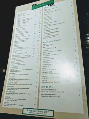 Menu photo 7 Flight Club Chicago Chicago, IL