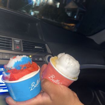 Bella’s Ices & Ice Cream - Rainbow + piña colada, lemon + passion fruit - Ice Cream & Frozen Yogurt Near Me - Bayside, New York Bella’s Ices & Ice Cream - Rainbow + piña colada, lemon + passion fruit - Ice Cream & Frozen Yogurt Near Me - Bayside, New York