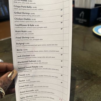 Tequila & Taco - Taco card - Tacos Near Me - Alexandria, Virginia Tequila & Taco - Taco card - Tacos Near Me - Alexandria, Virginia