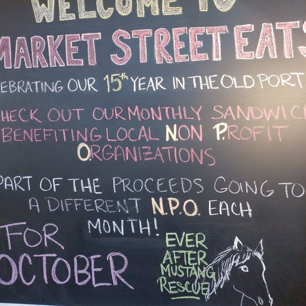 Market Street Eats - Market Street Eats October '17 NPO focus is Ever After Mustang Rescue! - Breakfast & Brunch Near Me - Portland, Maine Market Street Eats - Market Street Eats October '17 NPO focus is Ever After Mustang Rescue! - Breakfast & Brunch Near Me - Portland, Maine