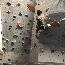 One of the courses. He borrowed a harness from the place (no added price) One of the courses. He borrowed a harness from the place (no added price)