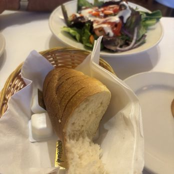 La Rocca's Restaurant & Pizzeria - House salad and the bread that comes with the dinners - Italian Near Me - Oregon, Wisconsin La Rocca's Restaurant & Pizzeria - House salad and the bread that comes with the dinners - Italian Near Me - Oregon, Wisconsin