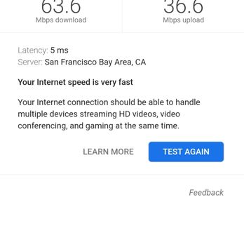 Common Networks - Speed test from phone - Internet Service Providers Near Me