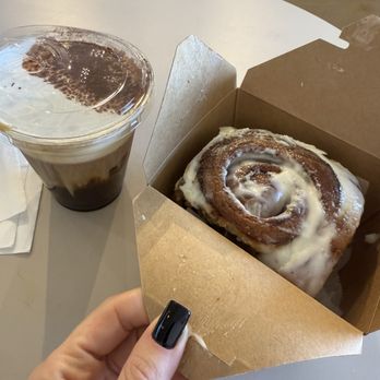 Homeboy Coffee - Cream top and cinnamon roll - Coffee & Tea Near Me - Artesia, California Homeboy Coffee - Cream top and cinnamon roll - Coffee & Tea Near Me - Artesia, California