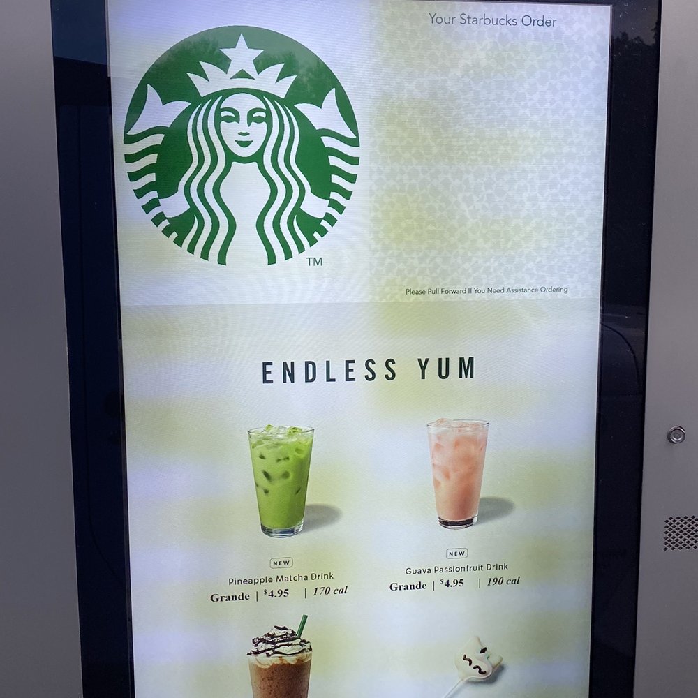 Starbucks - the menu for a starbucks coffee shop - Coffee & Tea Near Me - Bentonville, Arkansas Starbucks - the menu for a starbucks coffee shop - Coffee & Tea Near Me - Bentonville, Arkansas