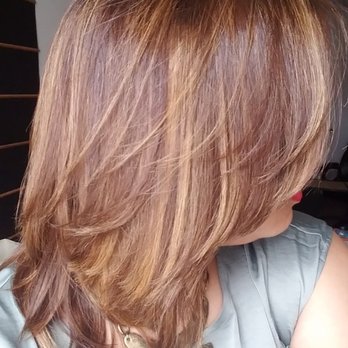 Kolorbar - Balayage by Marie. Blow dry performed at different salon. - Hair Salons Near Me - New York, New York