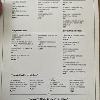 Solomillo - Lunch Menu, separate from restaurant - Spanish Near Me - Barcelona, B Solomillo - Lunch Menu, separate from restaurant - Spanish Near Me - Barcelona, B