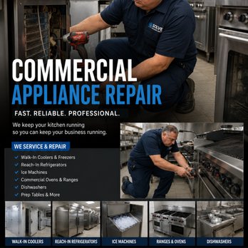 Solve Appliance Repair - commercial kitchen equipment repair
restaurant equipment repair
commercial oven repair
commercial range repair
commercial fryer repair - Appliances & Repair Near Me - Los Angeles, California Solve Appliance Repair - commercial kitchen equipment repair
restaurant equipment repair
commercial oven repair
commercial range repair
commercial fryer repair - Appliances & Repair Near Me - Los Angeles, California