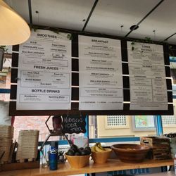 Naked Sprout Cafe - Menu