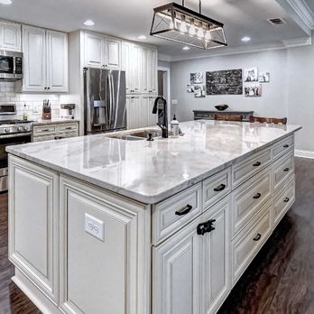 Sam Home Improvement - a large kitchen with a center island - General Contractors Near Me - Annandale , Virginia Sam Home Improvement - a large kitchen with a center island - General Contractors Near Me - Annandale , Virginia