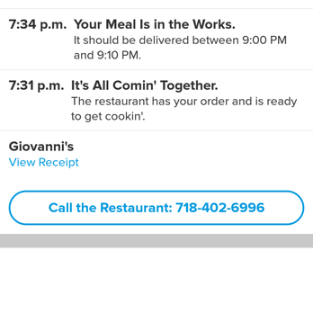 Giovanni - Real life wait time...ridiculous - Italian Near Me - Bronx, New York Giovanni - Real life wait time...ridiculous - Italian Near Me - Bronx, New York