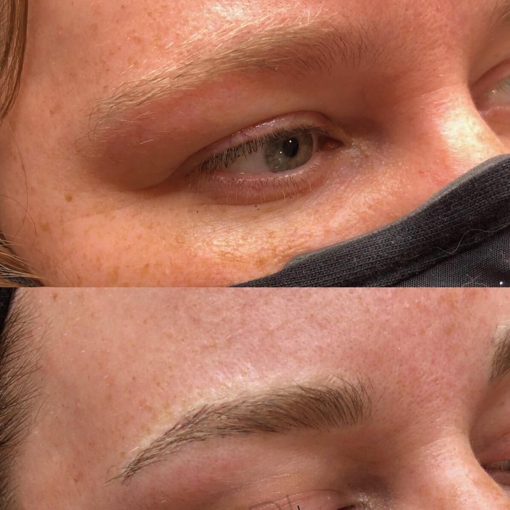 Brows By Isabel - Before and after - Permanent Makeup Near Me - Sherman Oaks, California