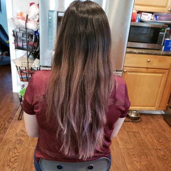 Simple Hair - My hair was cut into 2 different layers and a chunk of the right side of my hair is completely shorter than the left - Hair Salons Near Me - Milpitas, California