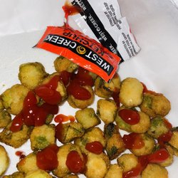 The End Zone - Okra not fried-still cold inside