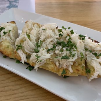 Flying Fish & Grill - Cheesy Garlic Bread - Seafood Near Me - Half Moon Bay, California