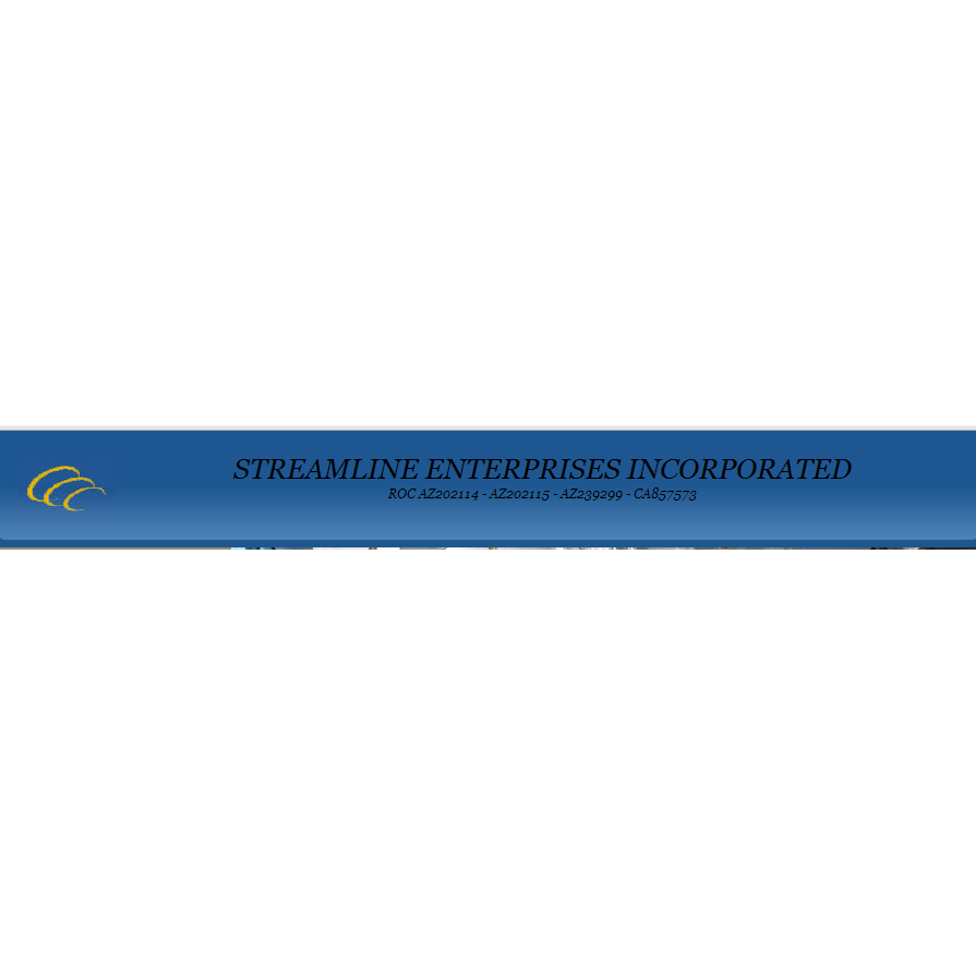 Slide of Streamline Enterprises