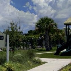 Glazier-Gates Park - Sign and main playground