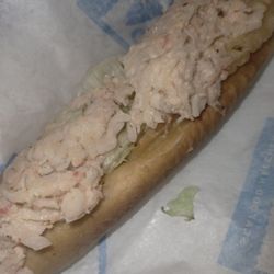 Captain D's - Lobster roll Look how shriveled that roll is.......