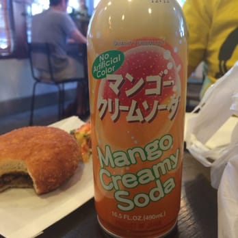 Cream Pan - Mango cream soda...so good! - Bakeries Near Me - Tustin, California Cream Pan - Mango cream soda...so good! - Bakeries Near Me - Tustin, California