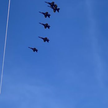Blue Angels - Blue Angels on Magic Cloud @St Francis Yacht Club 10/8/21 - Local Flavor Near Me