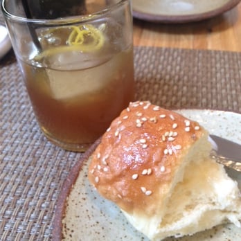 Husk - Hot, fluffy sesame rolls and cocktail - American Near Me - Charleston, South Carolina Husk - Hot, fluffy sesame rolls and cocktail - American Near Me - Charleston, South Carolina
