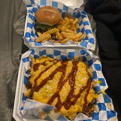 Bite Me - Bit me double bacon burger , and nacho fries with double meat