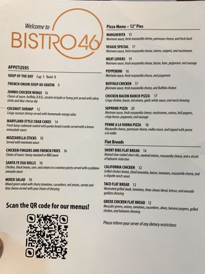 Menu photo 5 Bistro 46 Plainview, NY