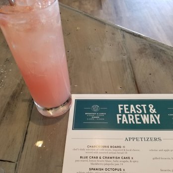 Feast and Fareway - Cabo Del Sol Margarita (without salt rim) - American Near Me - Coronado, California