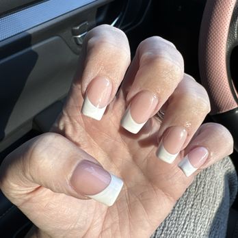 La Vela Nail Lounge - Full set with white tip gel - Nail Salons Near Me - Clermont, Florida La Vela Nail Lounge - Full set with white tip gel - Nail Salons Near Me - Clermont, Florida