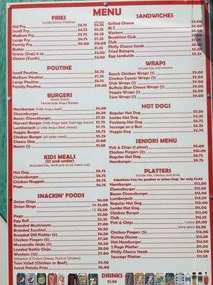 Menu photo 1 Baker's Fries Smiths Falls, ON Menu photo 1 Baker's Fries Smiths Falls, ON