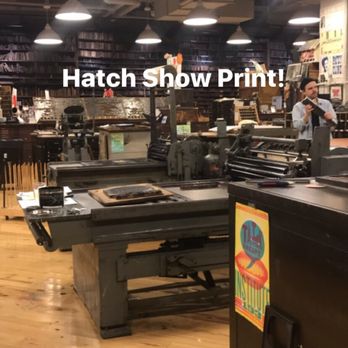 Hatch Show Print - Printing Services Near Me - Nashville, Tennessee Hatch Show Print - Printing Services Near Me - Nashville, Tennessee
